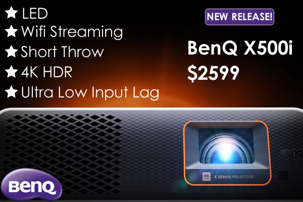 BenQ X500i projector