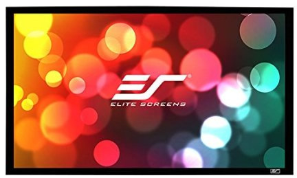 Elite Screens ER106WH2 Premium Fixed Frame Projector Screen