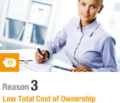 PT-EZ590E tOTAL COST OF OWNERSHIP