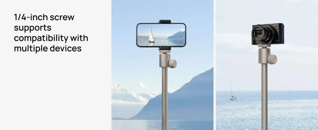 XGIMI Compact Multi-Function Stand	with quarter inch Screw