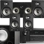Recessed In-Wall 5.1 Speaker and Receiver Pack #4