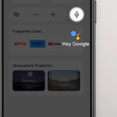 BenQ TK705STi Remote Hey Google