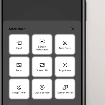 BenQ TK705STi Remote Control with Shortcuts