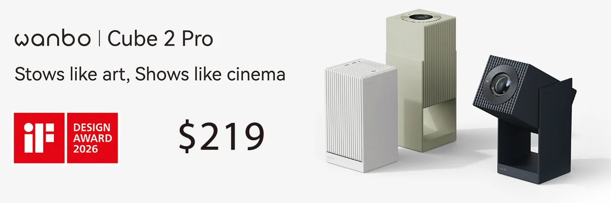 Wanbo Cube 2 Pro Projector