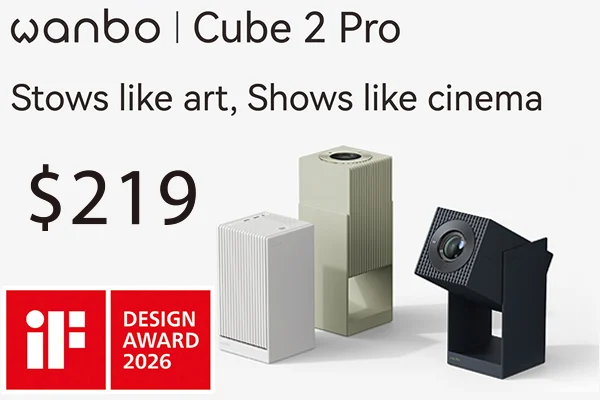 Wanbo Cube 2 Pro Projector