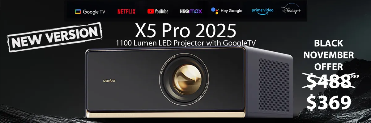 Wanbo X5 Pro 2025 Projector
