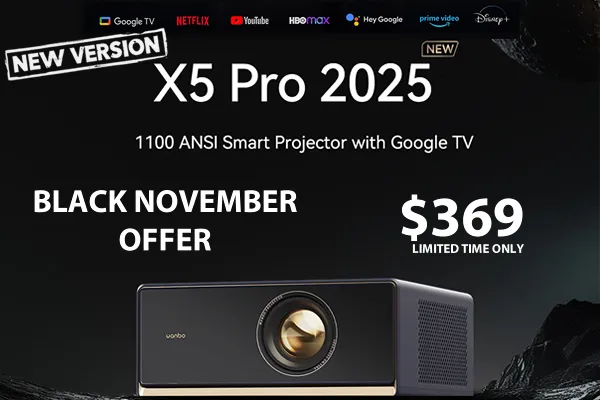 Wanbo X5 Pro 2025 Projector