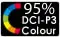 95% DCIP3 Colour