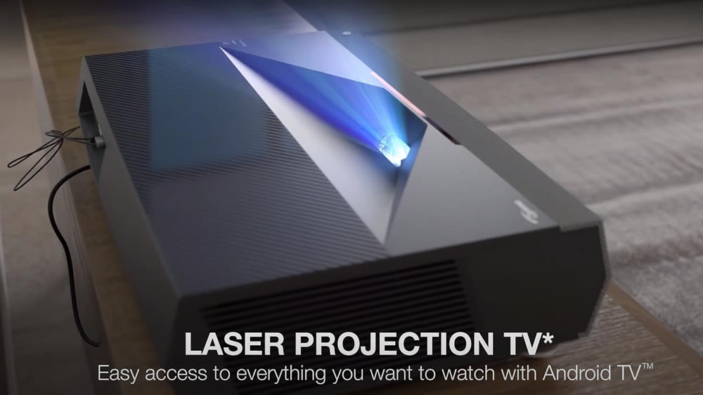 Laser TV projector