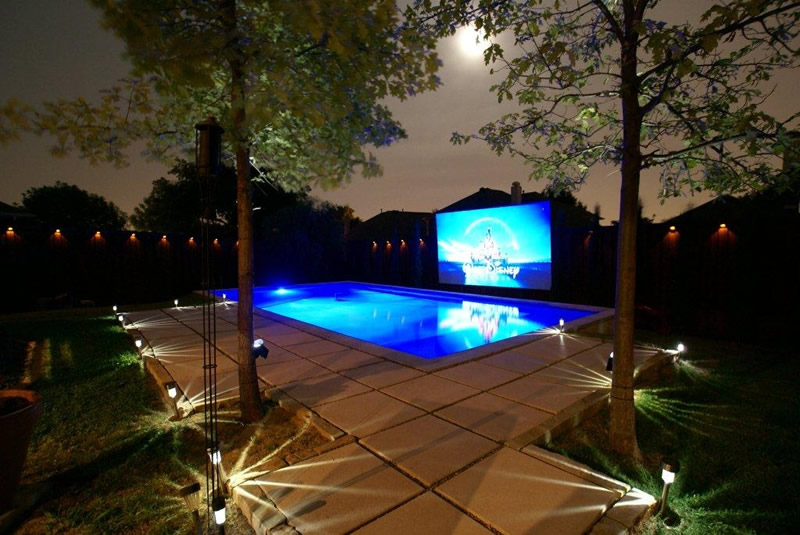 best projector for outdoor movies 2012