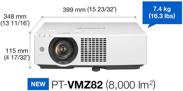PT-VMZ62 Size