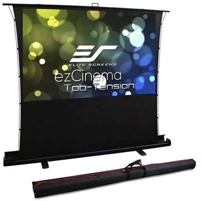 Elite FT110XWH tensioned pull up screen