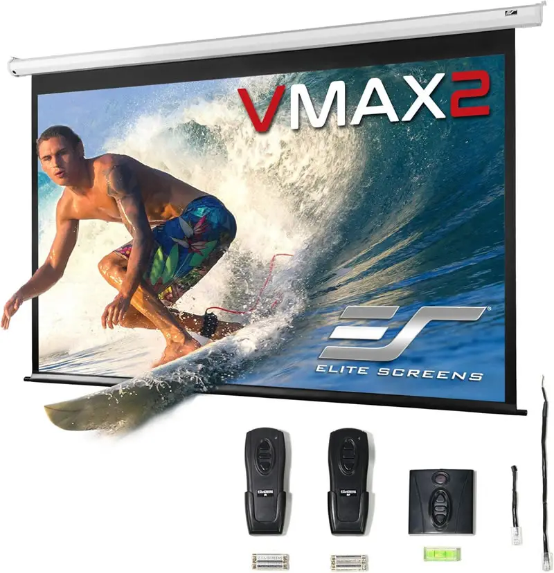 Elite Vmax2 series motorised screen