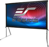 Elite Screens dual Front & Rear fast fold screen