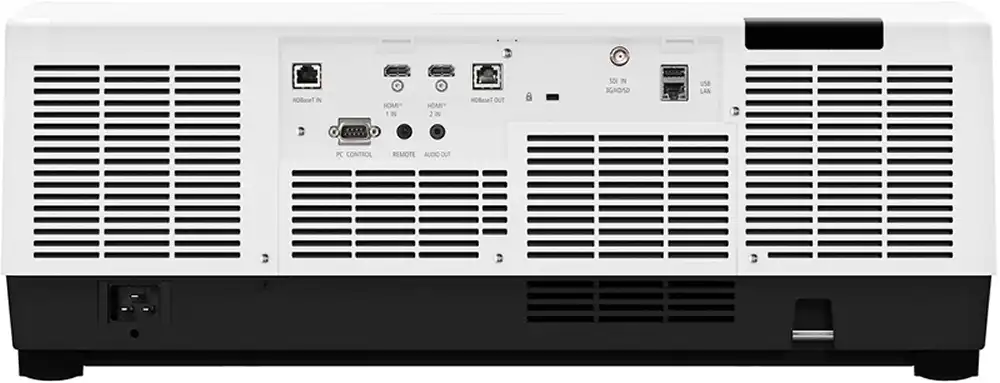 Sharp A155U-W rear panel