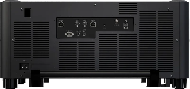Sharp A201U-B rear panel