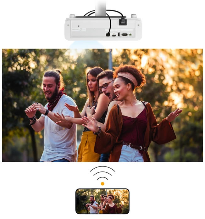 LX720-4K wireless casting