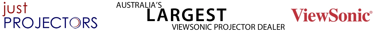 Just Projectors is Australia's largest ViewSonic Projector Dealer