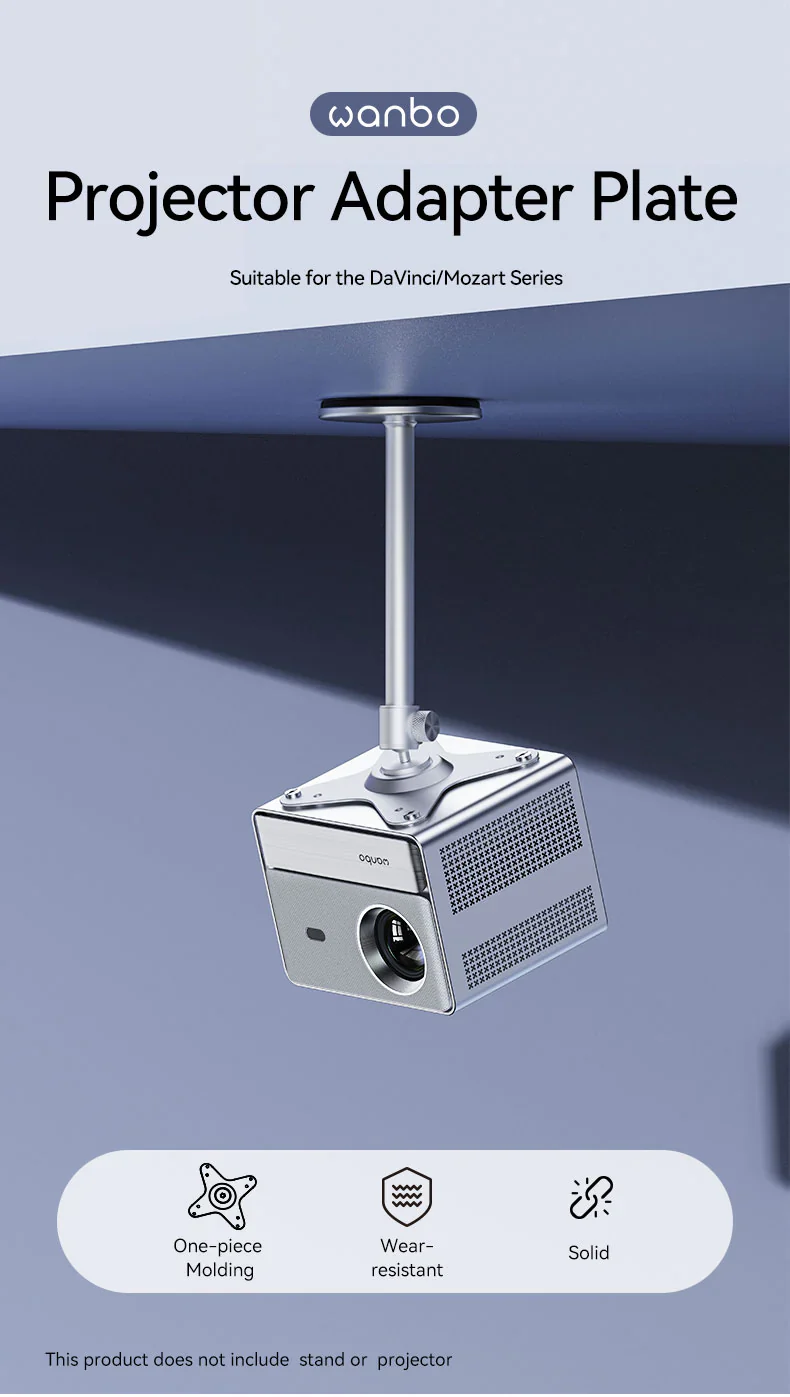 Wanbo Adapter Plate on ceiling mount