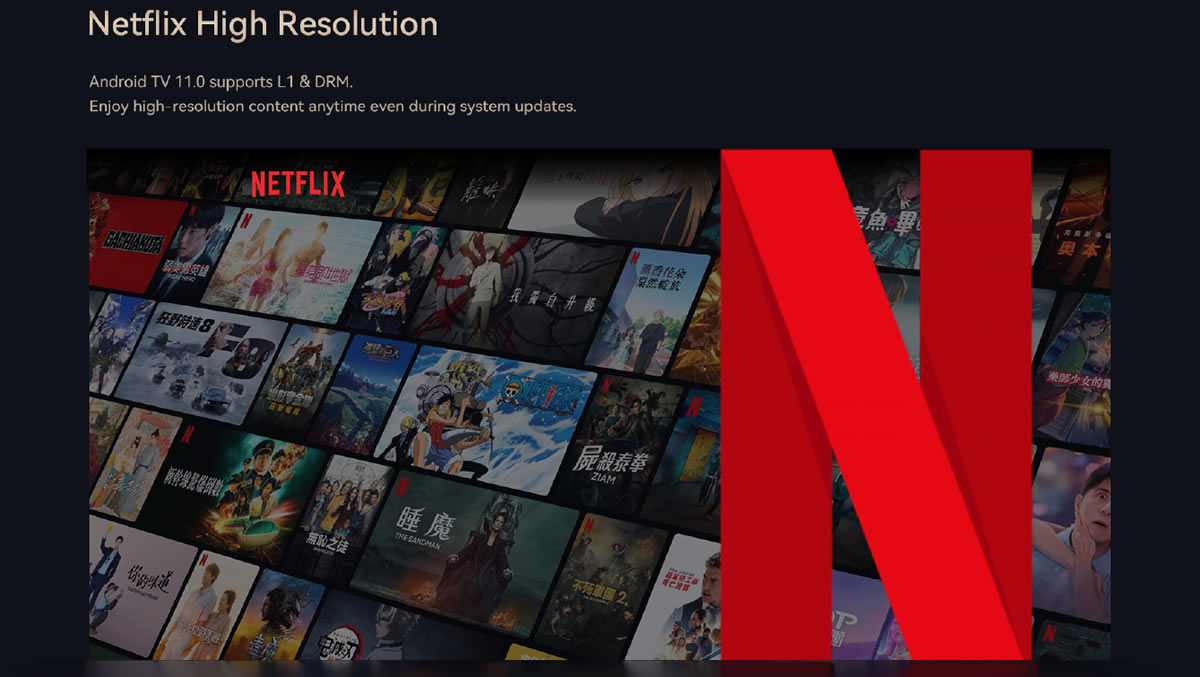 Wanbo Cube 2 Pro Netflix