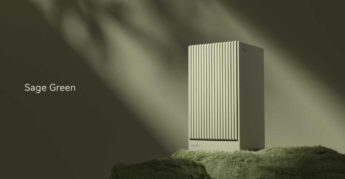 Wanbo Cube 2 Pro sage green