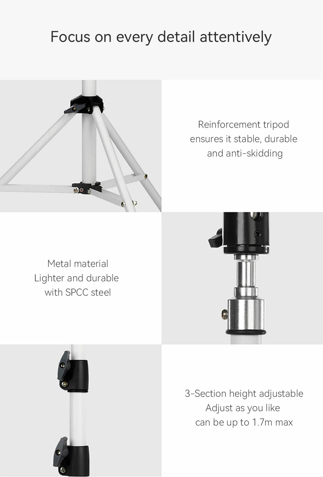 Wanbo Tripod Stand 1.7m height