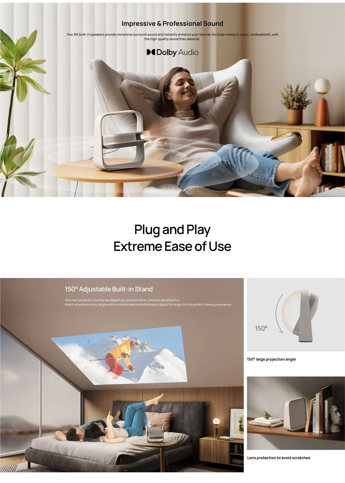 Xgimi Elfin Flip Dolby