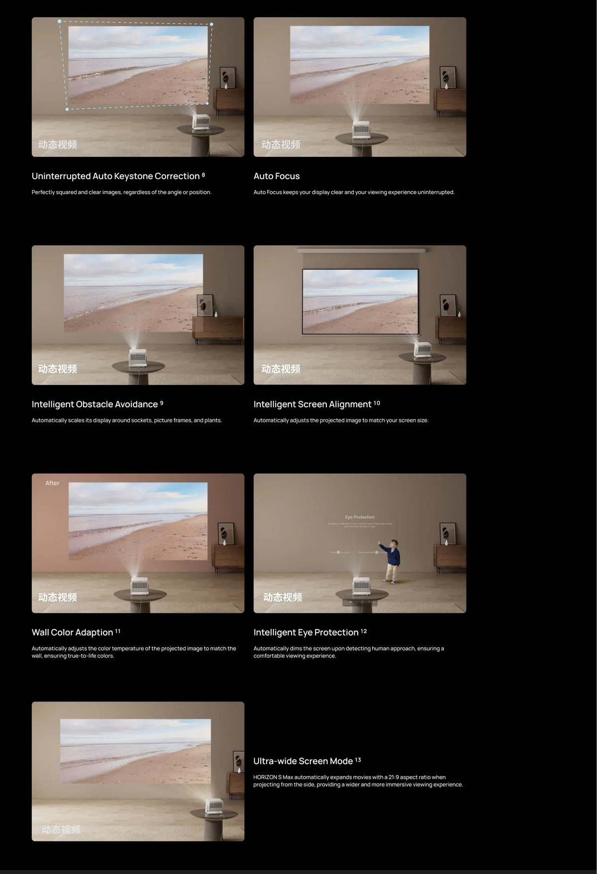 Xgimi Horizon S Max Auto Focus
