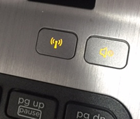 Laptop Wireless button