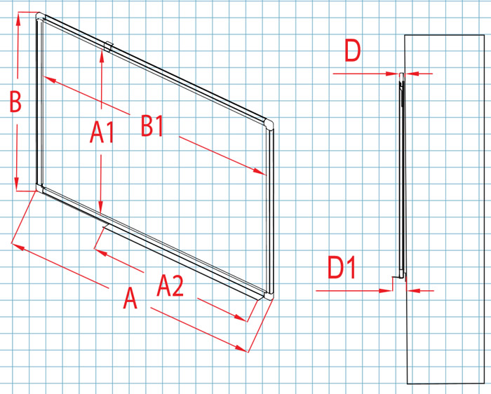 Grandview Fixed Frame Screen Specification